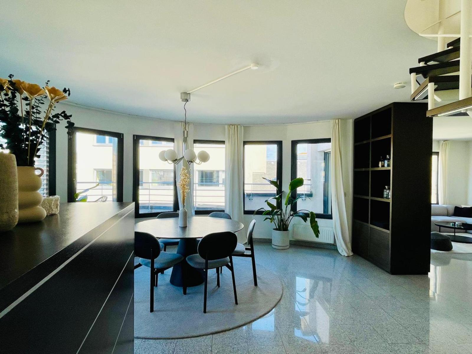 Apartamento Lux Penthouse - Office, Terrace, Gym & Parking Luxemburgo Exterior foto